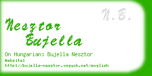 nesztor bujella business card